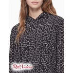 Жіноче Худі CALVIN KLEIN (CK ONE Hoodie) 62030-02 Чорний/Білий Star