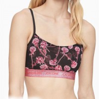 Жіночий Бралетт (CK One Glitter Unlined Bralette) 62080-02 Чорний