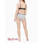 Женские Боди Шорты CALVIN KLEIN (Ultimate Cotton Boyshort) 46470-02 Серый Heather