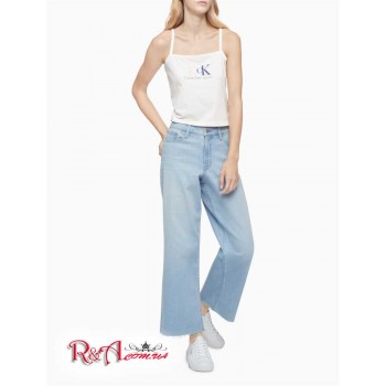 Женский Танк (90'S Recycled Logo Cropped Tank Top) 62850-02 Greige