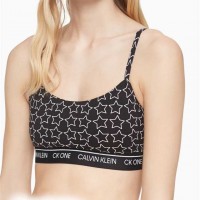 Жіночий Бралетт (CK ONE Unlined Bralette) 65800-02 Чорний/ Білий Star Жіночий Бралетт (CK ONE Unlined Bralette) 65800-02 Чорний/ Білий Star