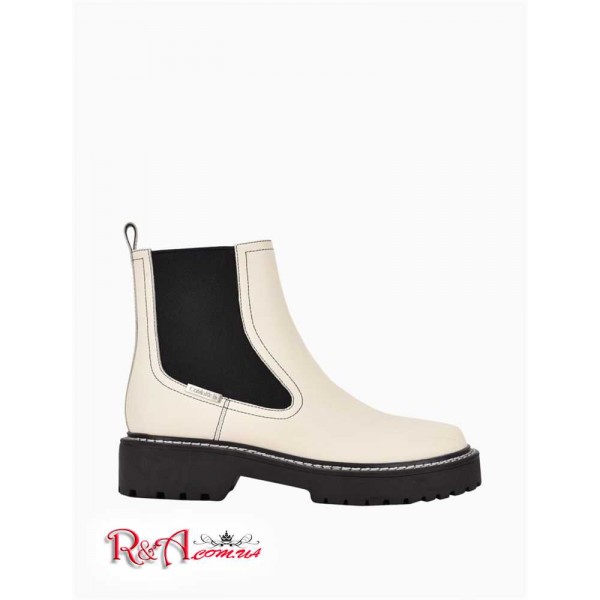 Женские Ботинки CALVIN KLEIN (Shari Lug Sole Chelsea Boot) 61750-02 Слоновая Кость