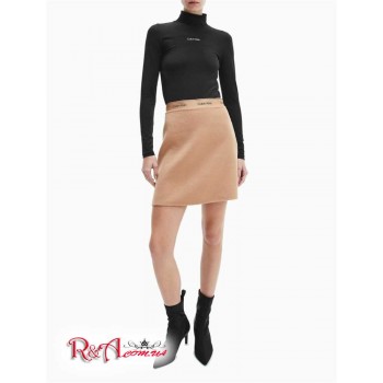 Женская Водолазка (Organic Cotton Slim Fit Turtleneck Top) 65660-02 Черный