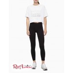 Женская Футболка CALVIN KLEIN (Performance Multi Logo Cropped T-Shirt) 63000-02 Белый