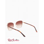 Женские Солнцезащитные Очки CALVIN KLEIN (Butterfly Thin Frame Sunglasses) 63140-02 Коричневый