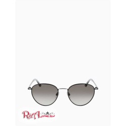 Женские Солнцезащитные Очки (Gradient Round Metal Frame Sunglasses) 63160-02 Matte Черный