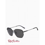 Женские Солнцезащитные Очки CALVIN KLEIN (Unisex Matte Rectangular Sunglasses) 16670-02 Черный