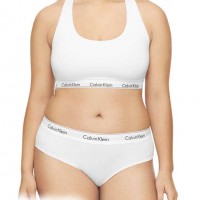 Жіночий Бралетт (Modern Cotton Plus Unlined Bralette) 62111-02 Білий