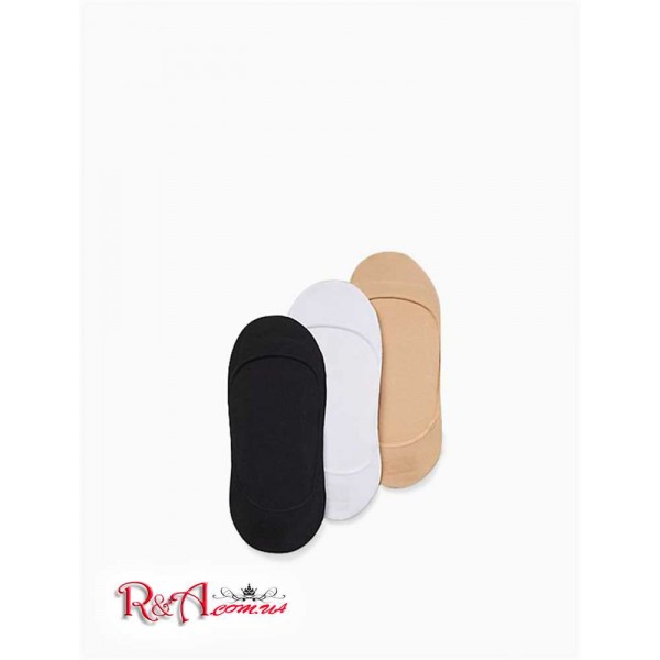 Жіночий Шкарпетки CALVIN KLEIN (3 Pack Liner Socks) 62311-02 Білий/Чорний/Nude