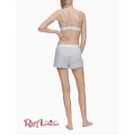 Женские Шорты CALVIN KLEIN (CK ONE Sleep Shorts) 46451-02 Серый Heather