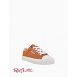 Женские Сникерсы CALVIN KLEIN (Teona Suede Logo Sneaker) 61721-02 Burnt Оранжевый