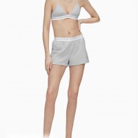 Женские Шорты (CK ONE Sleep Shorts) 46451-02 Серый Heather
