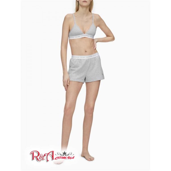 Женские Шорты CALVIN KLEIN (CK ONE Sleep Shorts) 46451-02 Серый Heather