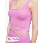 Жіночий Танк CALVIN KLEIN (Pure Ribbed Tank Top) 62021-02 Бузковий Rain