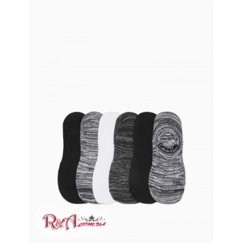 Женские Балетки (Flat Knit 6-Pack Socks) 62301-02 Charcoal Heather Мульти