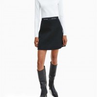 Женская Водолазка (Organic Cotton Slim Fit Turtleneck Top) 65661-02 Яркий Белый
