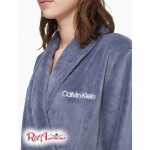 Жіночий Ремінь CALVIN KLEIN (Shawl Collar Logo Belted Robe) 65732-02 Scorched Denim