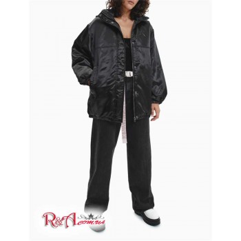 Женская Куртка (Relaxed Fit Padded Satin Repreve® Jacket) 65692-02 Черный