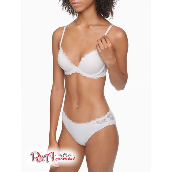 Жіночий Бралетт CALVIN KLEIN (Seductive Comfort Lotus Floral Lift Demi Bra) 62092-02 Рожевий Wink