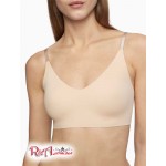 Женский Бралетт CALVIN KLEIN (Invisibles Lightly Lined Triangle Bralette) 62062-02 Desert