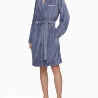 Жіночий Ремінь (Shawl Collar Logo Belted Robe) 65732-02 Scorched Denim