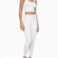 Женский Танк (Pure Ribbed Tank Top) 62022-02 Белый