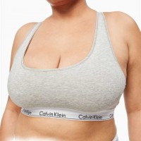 Жіночий Бралетт (Modern Cotton Plus Unlined Bralette) 62112-02 Heather Сірий