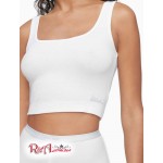 Жіночий Танк CALVIN KLEIN (Pure Ribbed Tank Top) 62022-02 Білий