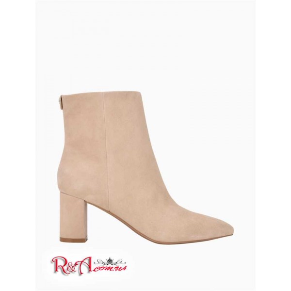 Женские Ботинки CALVIN KLEIN (Finch Suede Bootie) 61742-02 Светлый Натуральный