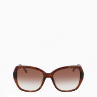 Женские Солнцезащитные Очки (Butterfly Square Sunglasses) 63102-02 Honey Tortoise Ck Print