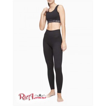 Женские Леггинсы (Performance Ribbed High Waist Full Length Leggings) 62912-02 Черный