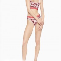 Жіночі Стрінги (CK One Glitter Thong) 65822-02 Блідий Orchid