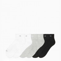 Жіночий Шкарпетки (Basic Cushion Quarter 6-Pack Socks) 62303-02 Oxford/Білий/Чорний