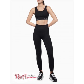 Женские Леггинсы (Performance Ribbed High Waist 7/8 Leggings) 47793-02 Черный