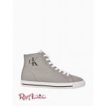 Женские Сникерсы CALVIN KLEIN (Faith Monogram Logo High Top Sneaker) 61733-02 Серый