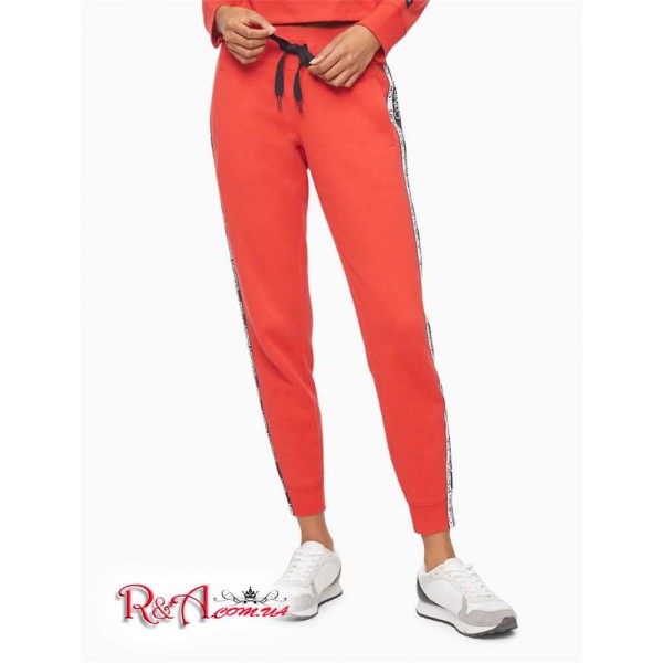 Женские Джоггеры CALVIN KLEIN (Performance Double Logo Tape Joggers) 62903-02 Chili