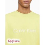 Жіночий Світшот CALVIN KLEIN (Relaxed Fit Logo French Terry Crewneck Sweatshirt) 62613-02 Limeade