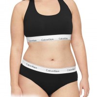 Жіночий Бралетт (Modern Cotton Plus Unlined Bralette) 62113-02 Чорний