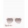 Женские Солнцезащитные Очки (Aviator Unisex Metal Frame Sunglasses) 63133-02 Shiny Роза Золотой
