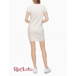 Женское Платье Футболка CALVIN KLEIN (CKJ Crewneck Mini T-Shirt Dress) 62673-02 Birch