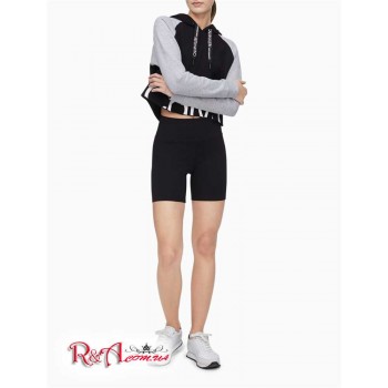 Женские Шорты (Performance Oversized Logo Bike Shorts) 62883-02 Черный/Белый