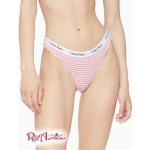 Женские Стринги CALVIN KLEIN (Carousel 3-Pack Thong) 65713-02 Бледный Orchid/Snow/Черный