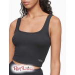 Жіночий Танк CALVIN KLEIN (Pure Ribbed Tank Top) 62023-02 Чорний