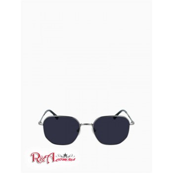 Женские Солнцезащитные Очки (Unisex Modified Rectangle Thin Frame Sunglasses) 63143-02 Светлый Gunmetal