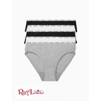 Жіночі Бікіні (Signature Cotton 5-Pack Bikini Bottom) 62124-02 Dove Сірий