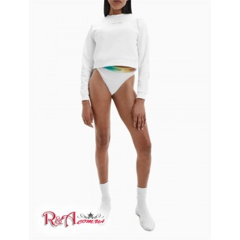 Женский Свитшот (Pride Organic Cotton Logo Sweatshirt) 62854-02 Яркий Белый