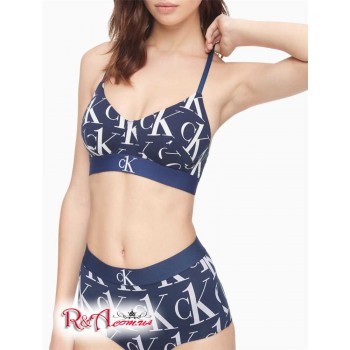 Женский Бралетт (CK ONE Plush Bralette) 62104-02 Синий Shadow