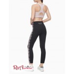 Женские Леггинсы CALVIN KLEIN (Performance Double Logo Tape High Waist 7/8 Leggings) 62914-02 Черный/Secret