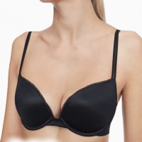 Женский Бралетт (Liquid Touch Push Up Plunge Bra) 62074-02 Черный
