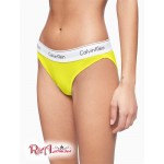 Женские Бикини CALVIN KLEIN (Modern Cotton Bikini Bottom) 65704-02 Citrina